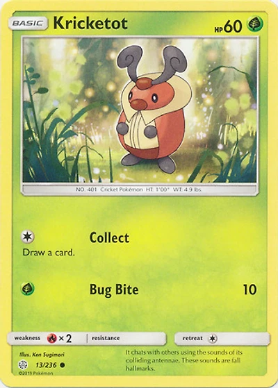 Kricketot - 13/236 Common