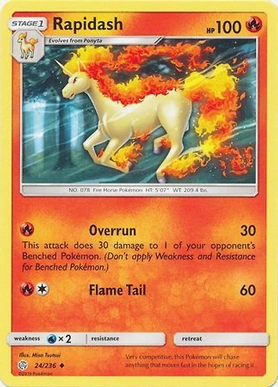 Rapidash - 24/236 - Uncommon