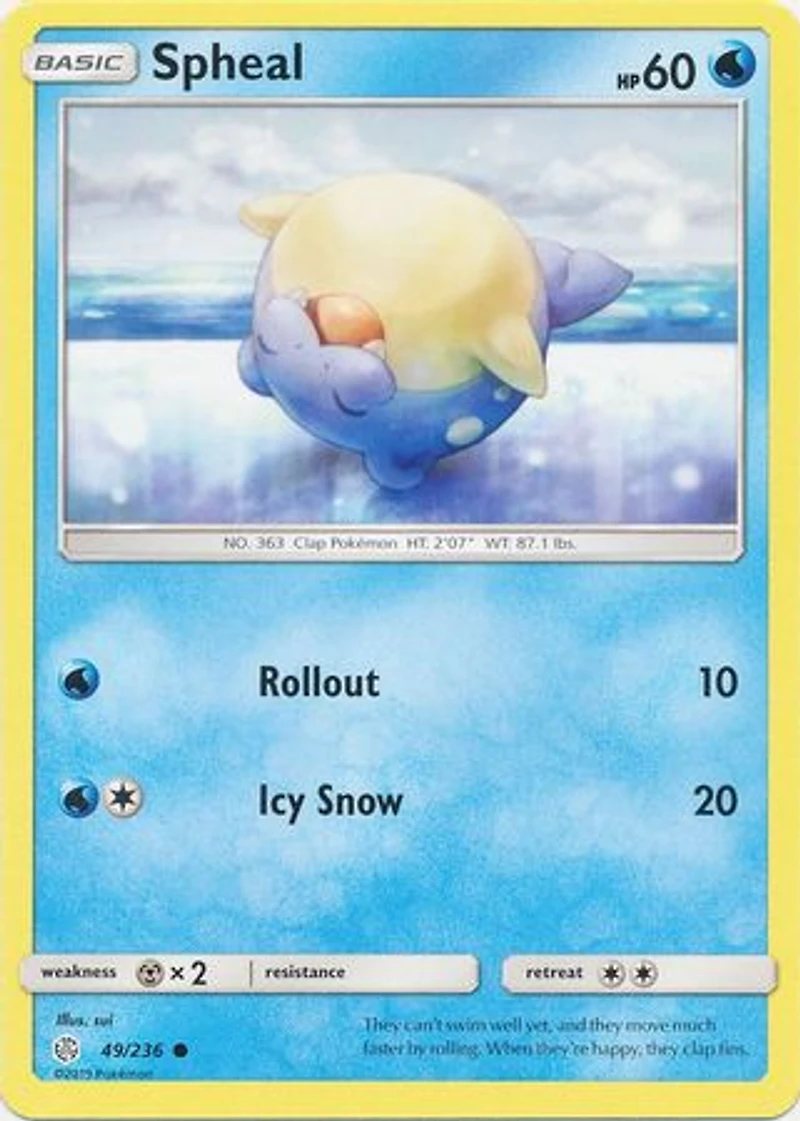 Spheal - 49/236 Common