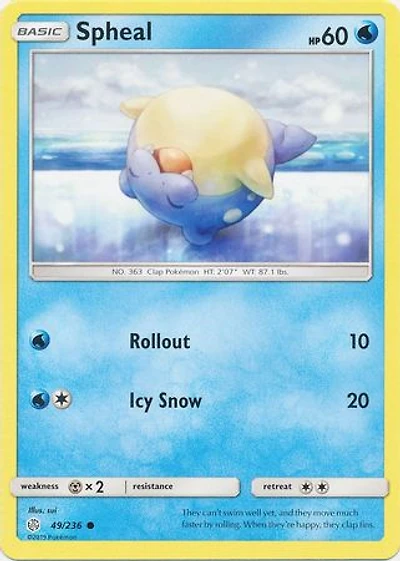 Spheal - 49/236 Common