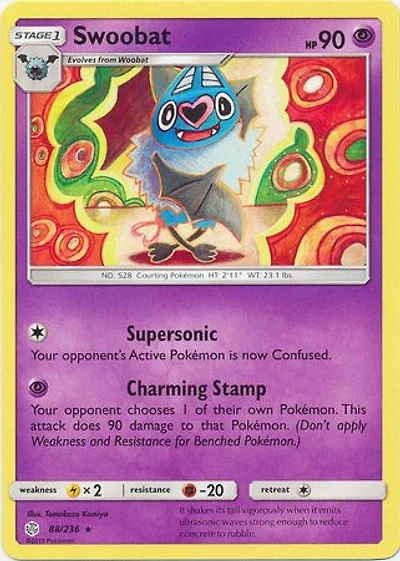 Swoobat - 88/236 - Rare