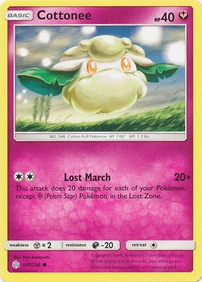 Cottonee - 147/236 - Common