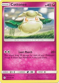 Cottonee - 147/236 - Common