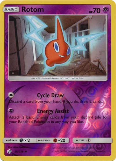 Rotom - 86/236 Uncommon Reverse Holo