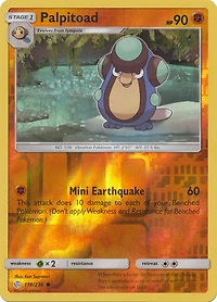 Palpitoad - 116/236 Common Reverse Holo