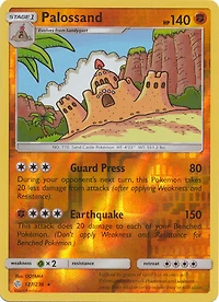Palossand - 127/236 - Rare - Reverse Holo