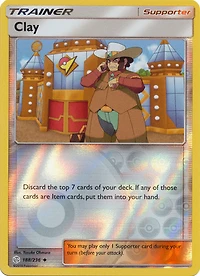 Clay - 188/236 - Uncommon - Reverse Holo