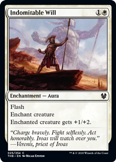 Indomitable Will - Foil