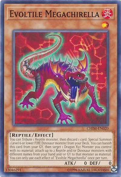 Evoltile Megachirella - CHIM-EN020 - Common - Unlimited Edition
