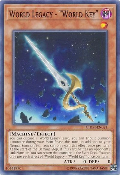 World Legacy - World Key - CHIM-EN021 - Common - Unlimited Edition