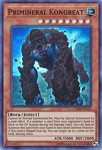 Primineral Kongreat - CHIM-EN024 - Super Rare - Unlimited Edition