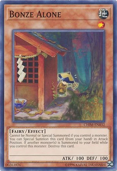 Bonze Alone - CHIM-EN032 - Common - Unlimited Edition