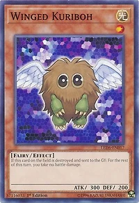 Winged Kuriboh - LED6-EN017 - Common - 1st Edition