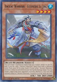 Ancient Warriors - Eccentric Lu Jing - IGAS-EN010 - Rare