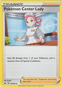 Pokemon Center Lady - 176/202 -Uncommon