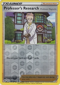 Professor's Research - 178/202 - Reverse Holo Rare