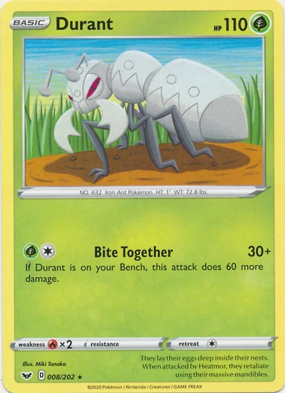 Durant - 008/202 - Rare