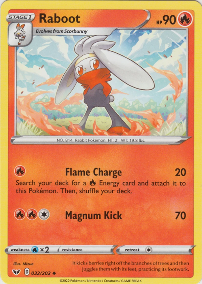 Raboot - 032/202 - Uncommon