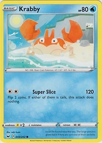 Krabby - 043/202 - Common