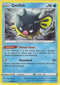 Qwilfish - 051/202 Uncommon
