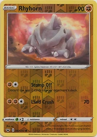 Rhyhorn - 097/202 - Common - Reverse Holo