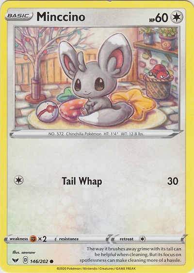 Minccino - 146/202 - Common