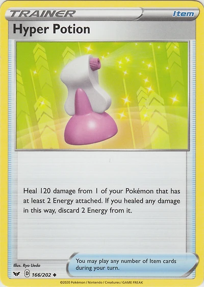 Hyper Potion - 166/202 - Uncommon