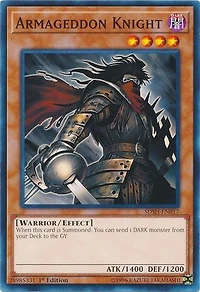 Armageddon Knight - SDSH-EN017 - Common - 1st Edition