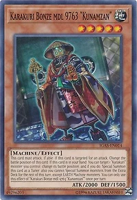 Karakuri Bonze mdl 9763 Kunamzan"" - IGAS-EN014 - Common - Unlimited Edition