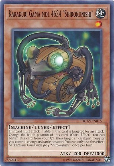 Karakuri Gama mdl 4624 Shirokunishi"" - IGAS-EN015 - Common - Unlimited Edition