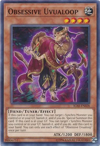 Obsessive Uvaloop - IGAS-EN028 - Common - Unlimited Edition