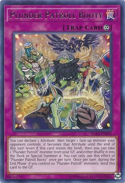 Plunder Patroll Booty - IGAS-EN091 - Rare - Unlimited Edition