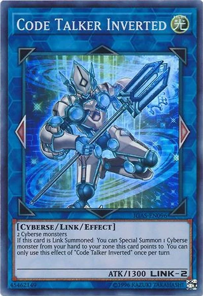 Code Talker Inverted - IGAS-EN096 - Super Rare - Unlimited Edition