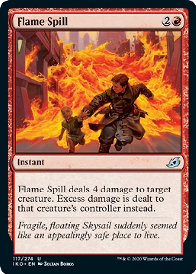Flame Spill
