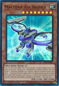 Machina Air Raider - SR10-EN002 Super Rare 1st Edition
