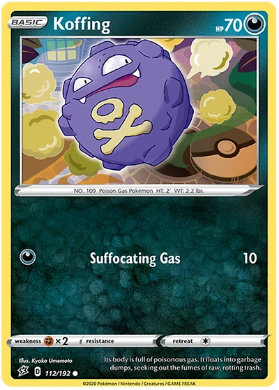 Koffing - 112/192 - Common