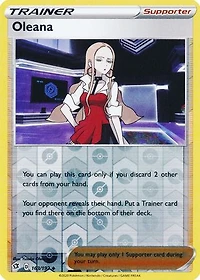 Oleana - 163/192 - Uncommon - Reverse Holo