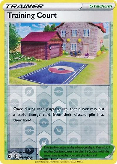 Training Court - 169/192 - Uncommon - Reverse Holo