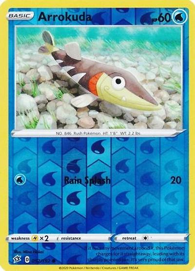 Arrokuda - 052/192 - Common - Reverse Holo