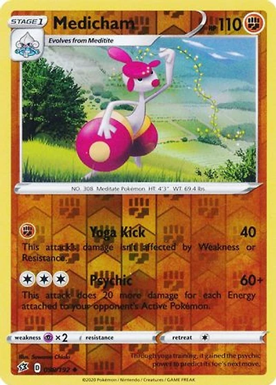 Medicham - 098/192 - Uncommon - Reverse Holo
