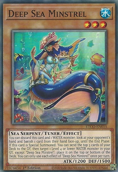 Deep Sea Minstrel - ETCO-EN015 - Common - 1st Edition