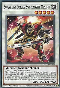 Superheavy Samurai Swordmaster Musashi - ETCO-EN099 - Common - 1st Edition