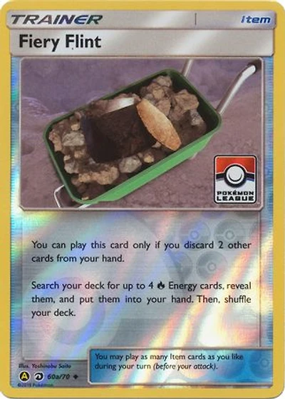 Fiery Flint - 60a/70 - Pokemon League Promo