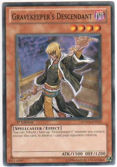 Gravekeeper's Descendant - SDMA-EN019 - Common - 1st Edition