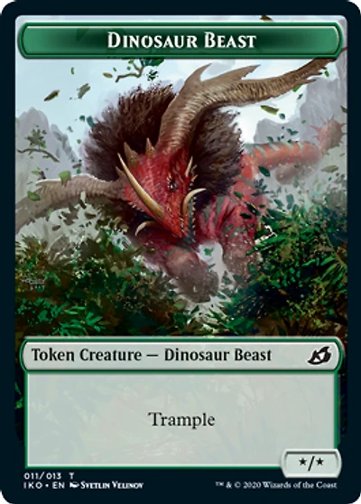 Dinosaur Beast Token