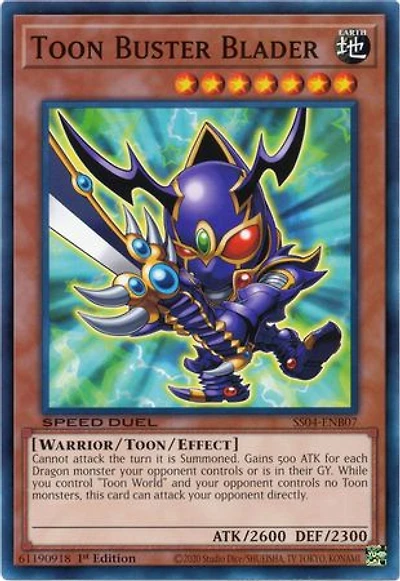 Toon Buster Blader - SS04-ENB07 - Common - 1st Edition