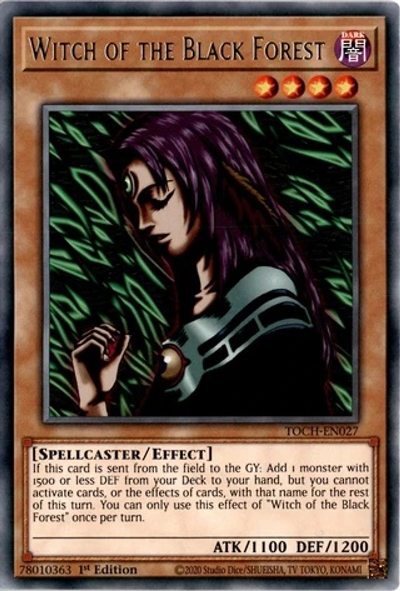 Witch of the Black Forest - TOCH-EN027 - Rare - 1st Edition
