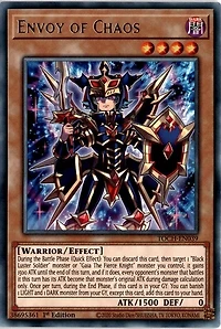 Envoy of Chaos - TOCH-EN039 - Rare - 1st Edition