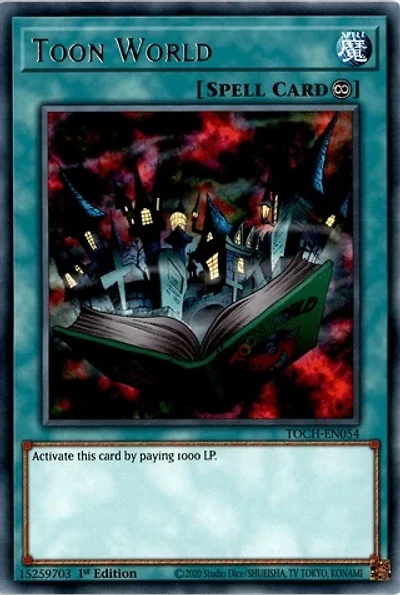 Toon World - TOCH-EN054 - Rare - 1st Edition