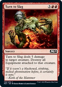 Turn to Slag - Foil